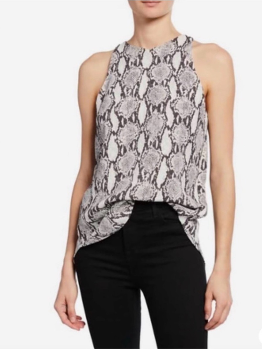 NWT A.L.C. Snake-Print Halter